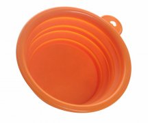 大号硅胶折叠泡面碗，可伸缩硅胶辅食餐具