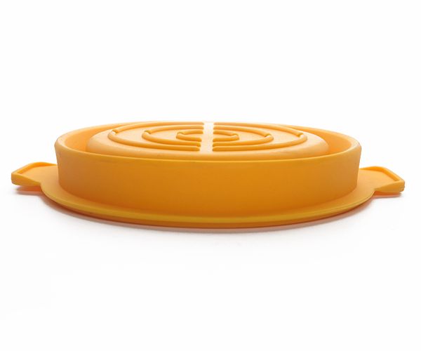 户外野餐硅胶便当碗，野营保鲜硅橡胶折叠碗