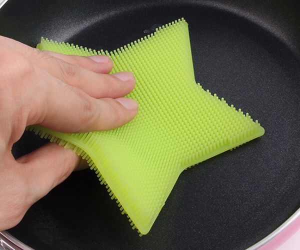 双面硅胶洗碗厨具刷加厚耐用高效清洁