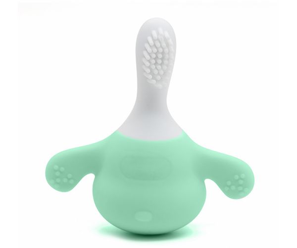 婴儿牙胶硅胶牙刷安抚宝宝乳牙